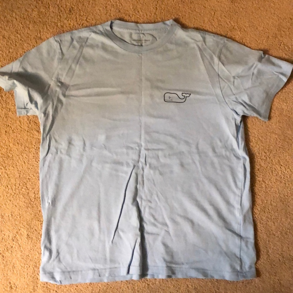 Vineyard Vines T Shirt Light Blue Golf